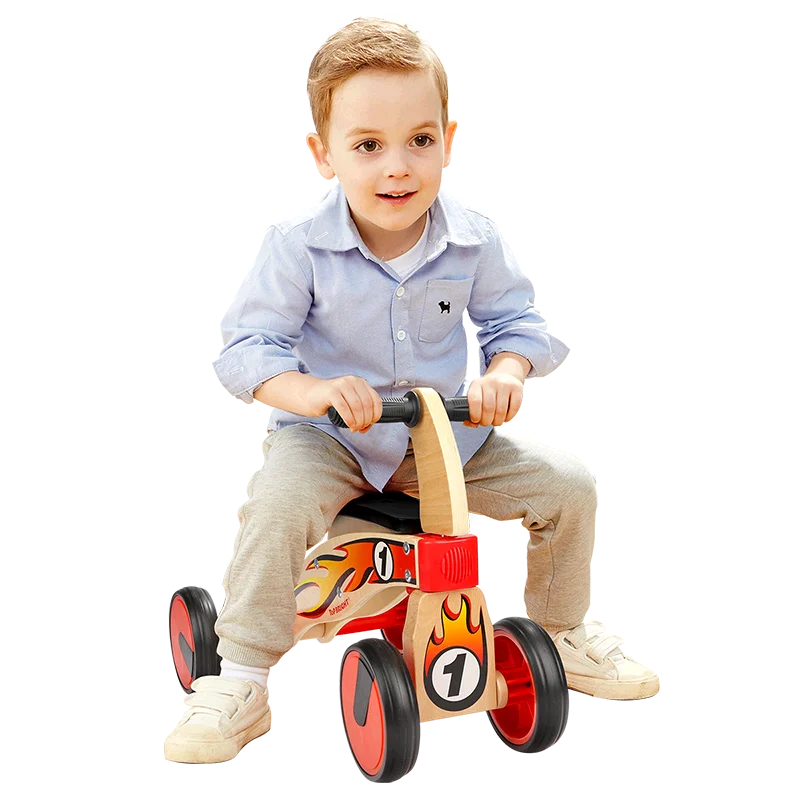 Topbright Kids Wooden Ride on car baby balance bike Toy ,wooden balance bikes