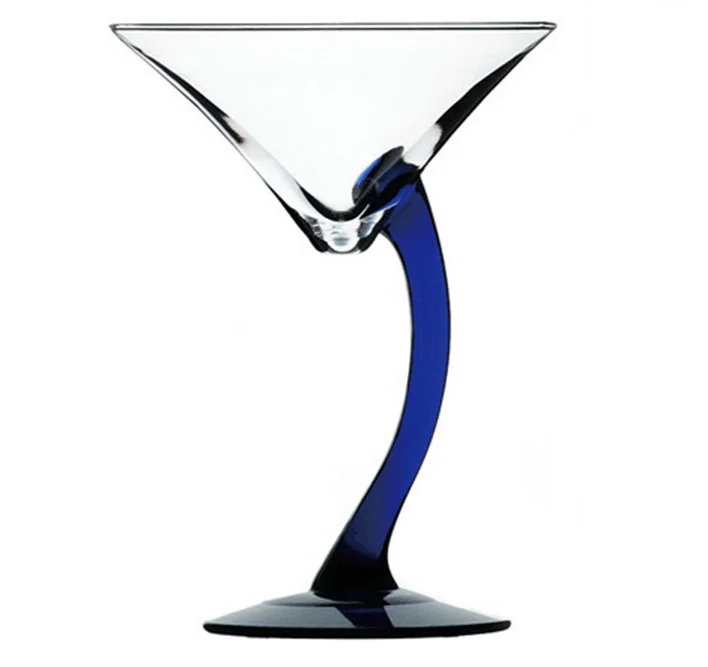 
Libbey Blue foot cocktail glass 