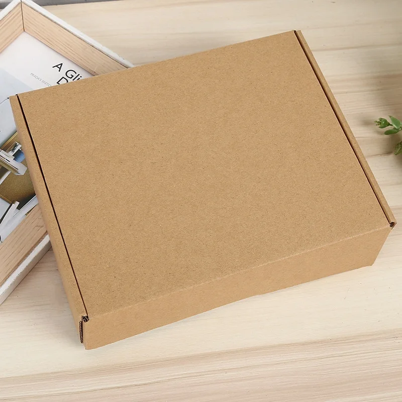 Производитель индивидуальная переработанная бумага гофрированная упаковочная коробка складные коробки для доставки с