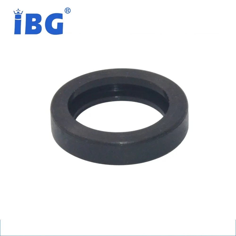 white black PTFE O Ring Flat Round Rubber Gasket