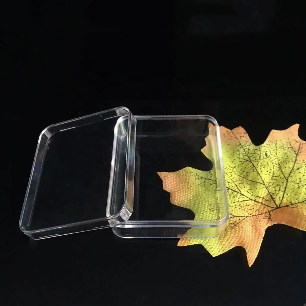 Small Clear Plastic Display Packaging Boxes Box for Keychain