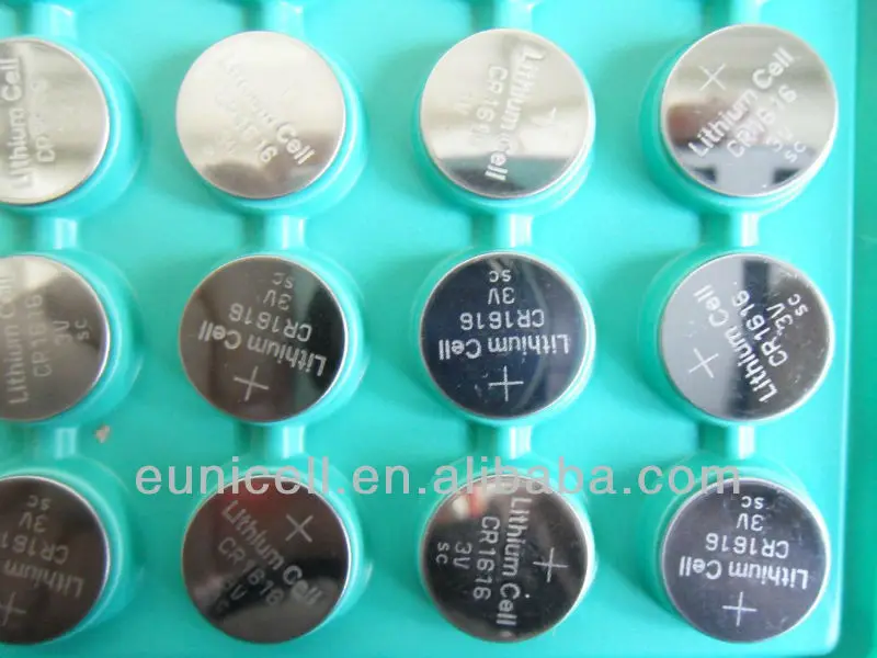 High Capacity CR1616 CR1620 CR1632 CR2016 CR2025 CR2032 non rechargeable 3V lithium Button Cell Coin Battery