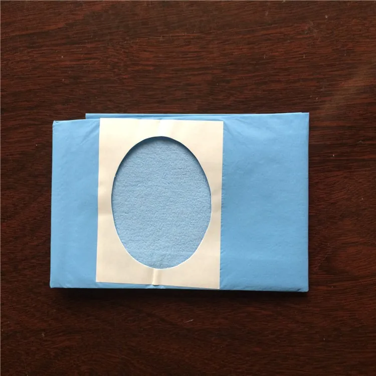 EO sterile towel disposable medical surgical drapes pack with hole for eyes