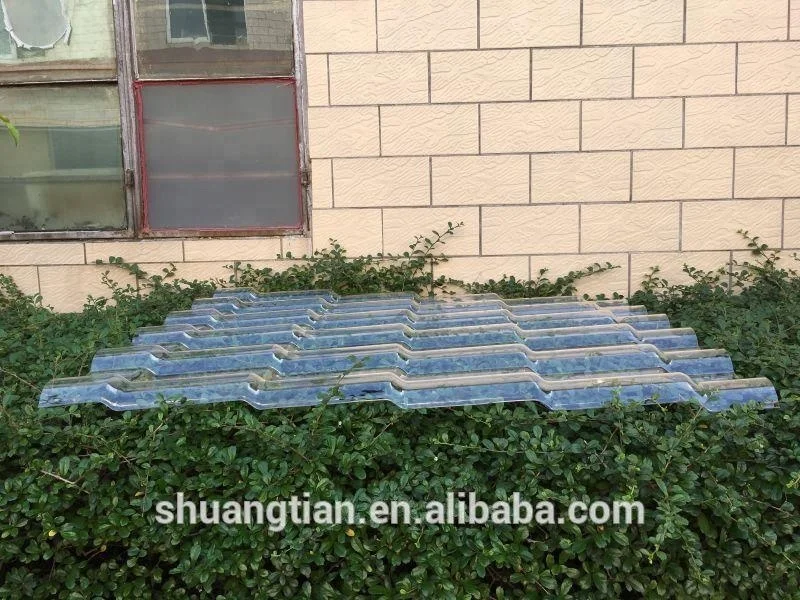 Manufacturer Supplied Clear Plastic Roofing Sheet Transparent Polycarbonate roofing sheet 880*1100mm