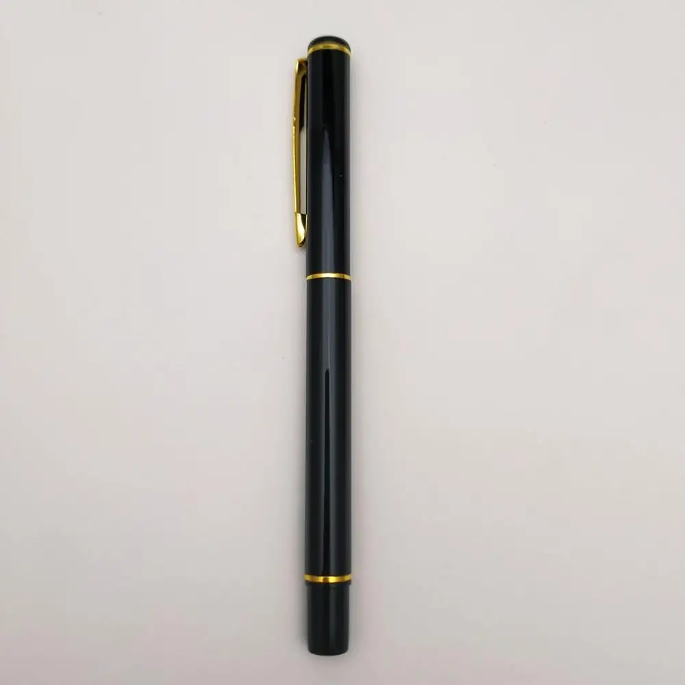 
Manufacture Wholesale Classical Metal Black Fountain Pen Customized Logo Pen With Gift Box 