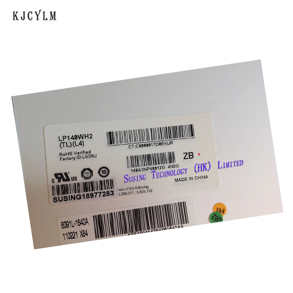 LP140WH2 TLL4 LP140WH2-TLL4 LP140WH2(TL)(L4) 14.0 Inch Laptop LCD Panel WXGA 40 Pin Slim