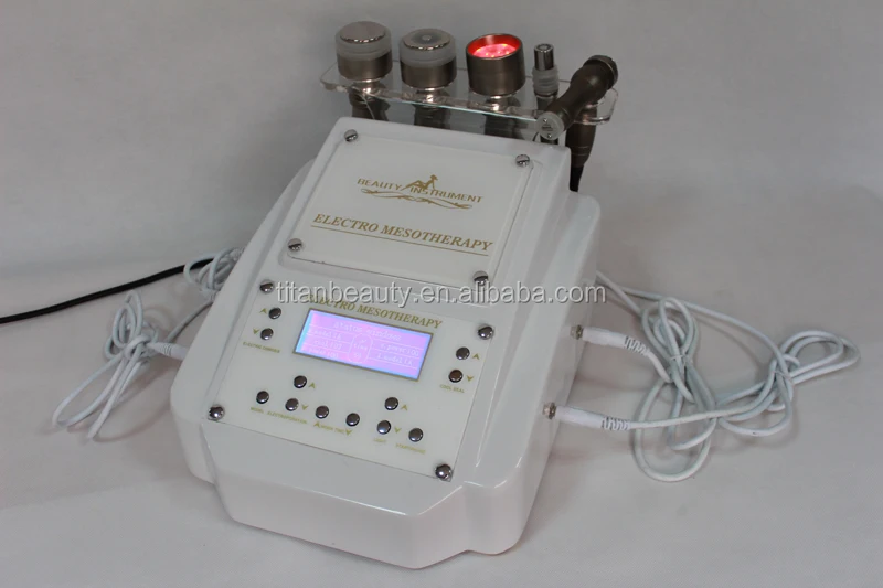 Salon portable rf Cryo mesotherapy facial lifting/ electro therapy mesotherapy no needle machine/ Meso Injector gun price