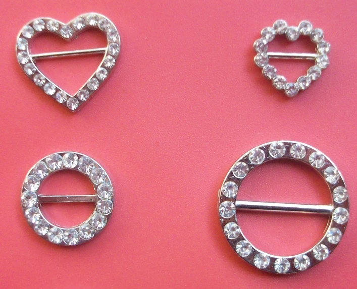 Garment accessories rhinestone buckle