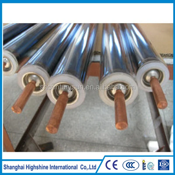 Низкая цена, солнечная стеклянная вакуумная трубка с тепловой трубкой для солнечного коллектора