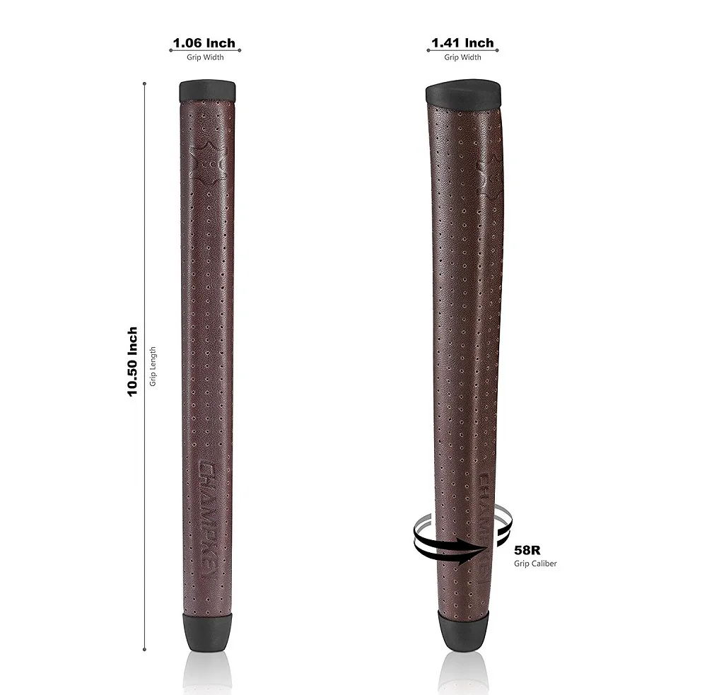 Новые захваты для клюшек для гольфа из натуральной кожи цвета шампань