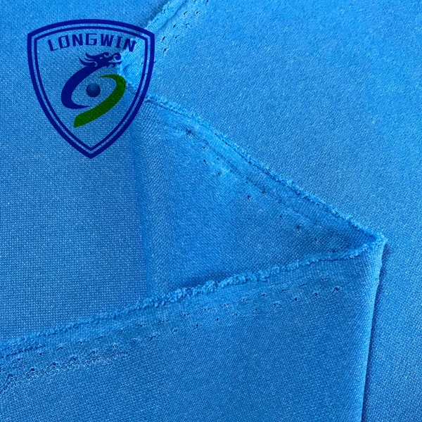 Базовая Трикотажная спортивная ткань для костюма 100% полиэстер трикотажная