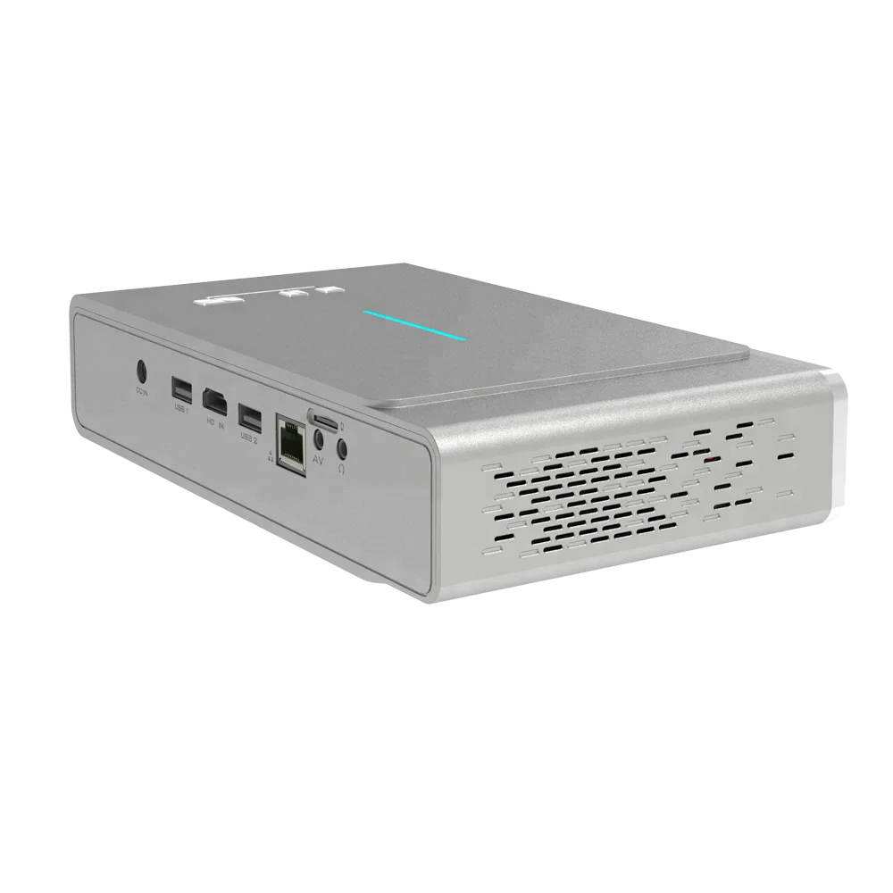 Mini Cinema pico short throw 3D DLP LED HD interactive outdoor daylight video laser 4K projector home theatre