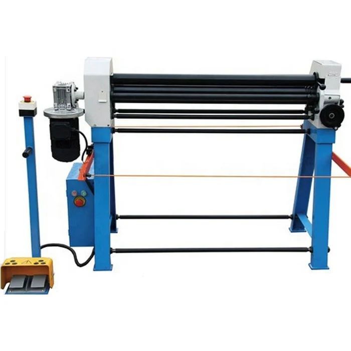 
3 roller plate bending machine, roll forming machine,manual sheet metal rolling machine 