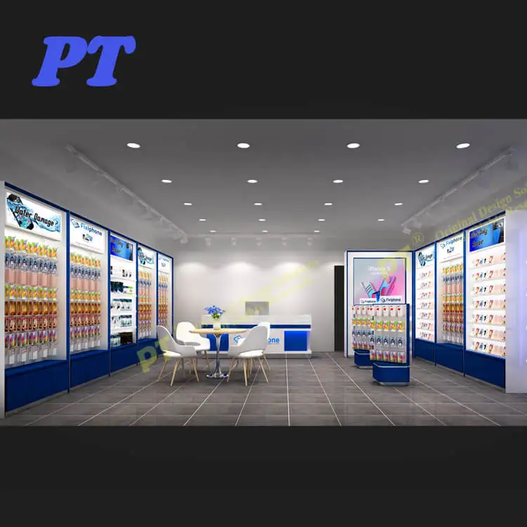 Mobile Shop Counter/Mobile Phone Store Furniture/Cell Phone Retail Store Furniture