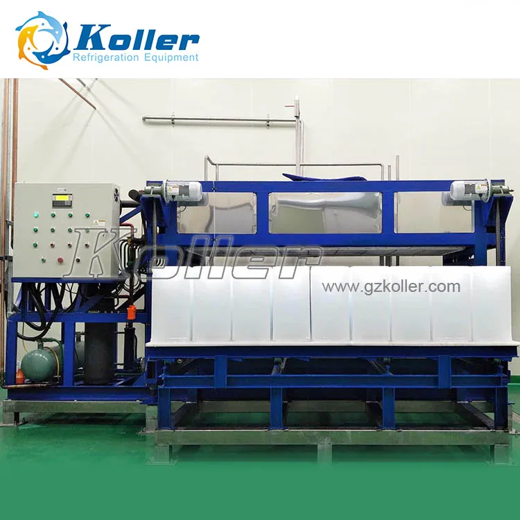 Top Quality Direct Cooling Ice Block Machine Producing Edible Blockk Ice 5000KG/day (DK50)
