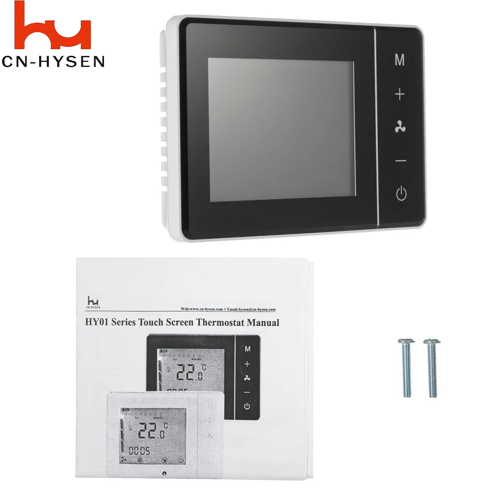 Термостат для охлаждения/отопления с ИК-пультом дистанционного управления вентилятором регулируемого домашнего