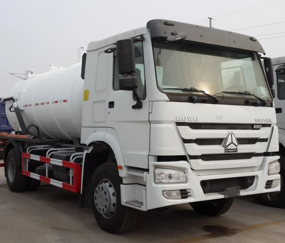 Sinotruk HOWO 12m 3/12000 литровый реактивный и вакуумный всасывающий танкер для сточных вод, вакуумный всасывающий комбинированный реактивный станок