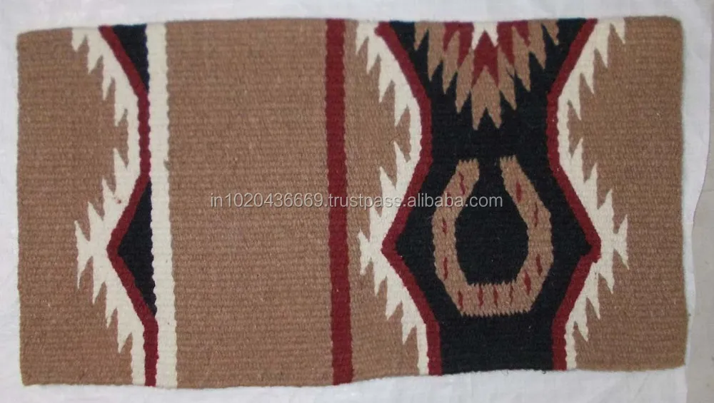 New Zealand Wool Western Saddle horse Blankets best quality show pads for horse for sport and entertainment