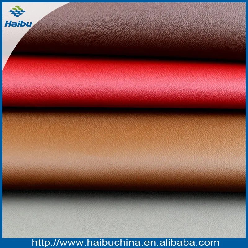 Soft Garment Leather Pvc Synthetic Material for Clothing Making