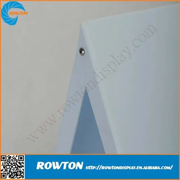 Portable outdoor plastic advertising board a frame signs