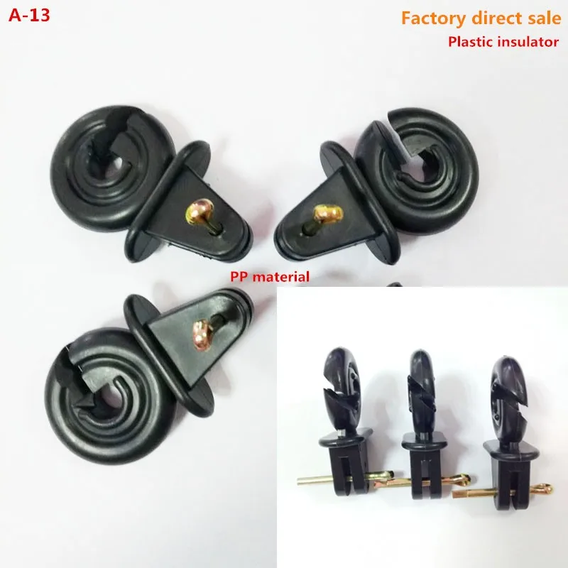 New type hot selling durable using electric fence ring bolt insulator, 2019 hot products