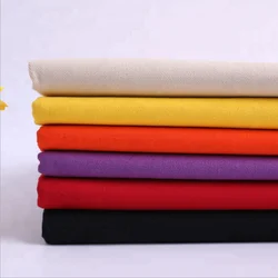 No moq sale quality stocklot organic cotton canvas cloth fabric textiles for garment