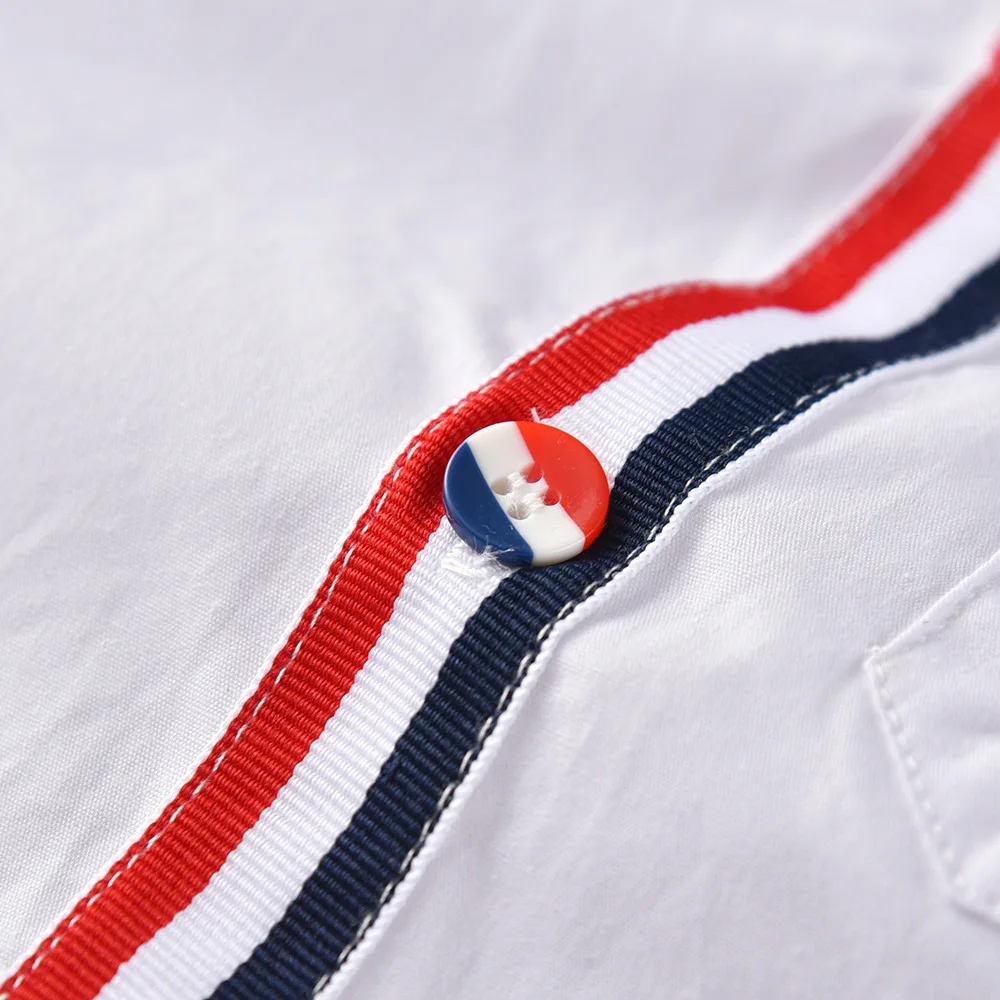 
custom spring children casual withe long sleeve kids shirts 