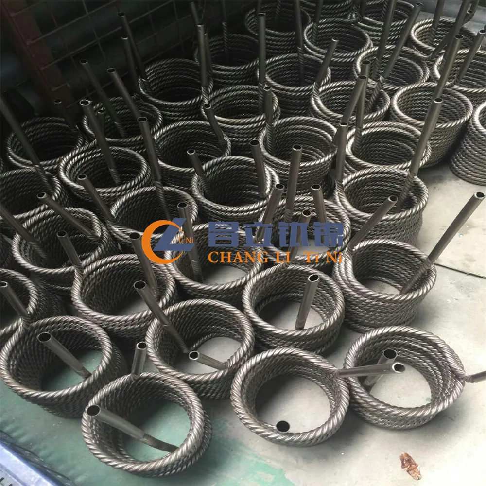 pure titanium coil pipe price