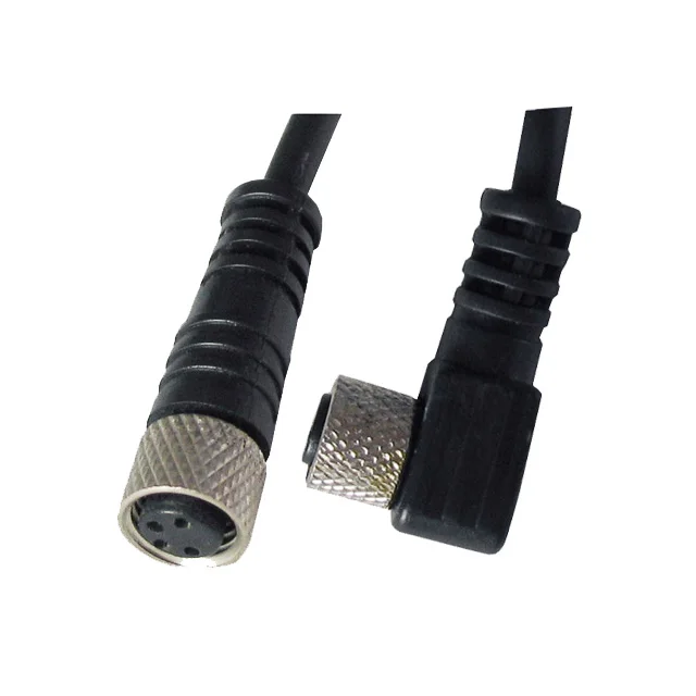 M8 IP67 Waterproof Male Mountable Wireless Sensor Connector 3 Pin And 4 Pin Straight (IBEST)