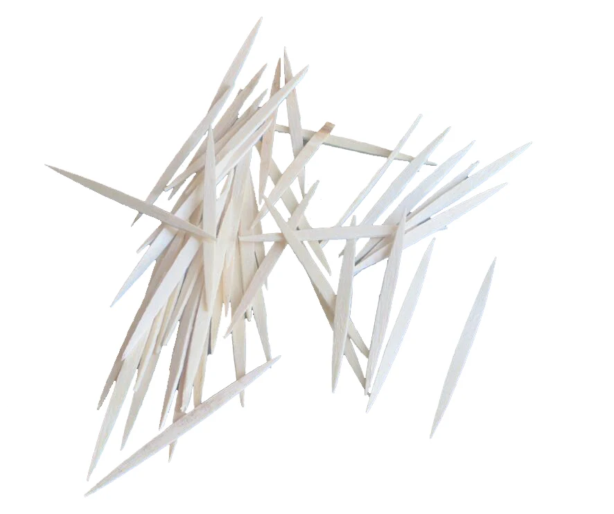 flat wooden/wood toothpick