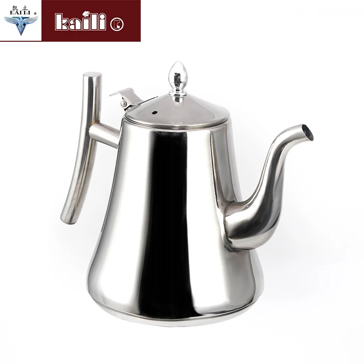 Factory price oil kettle milk coffee jug stainless steel teapot set