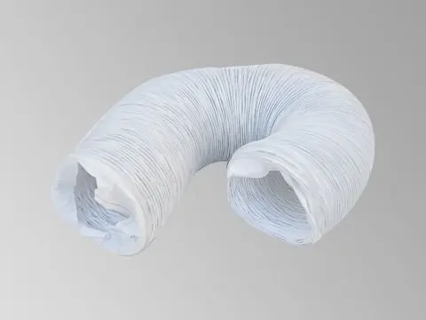 HAVC кондиционирования воздуха воздуховодов 4 дюйма PVC армированного стального провода гибкий воздуховод шланг