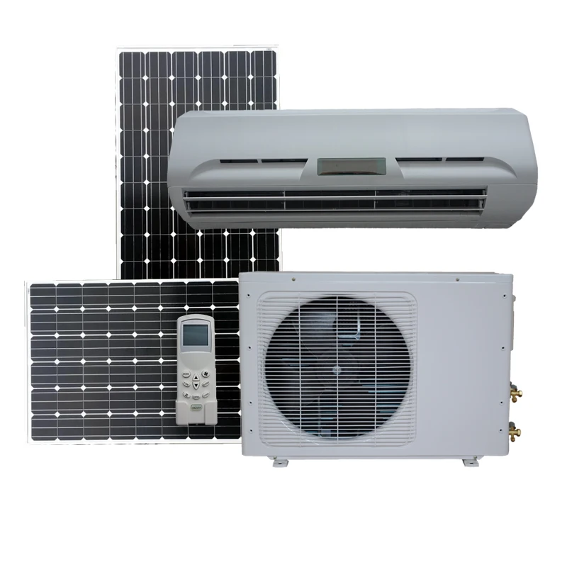 
1ton (12000btu ) split hybrid solar air conditioner,solar powered air conditioner 