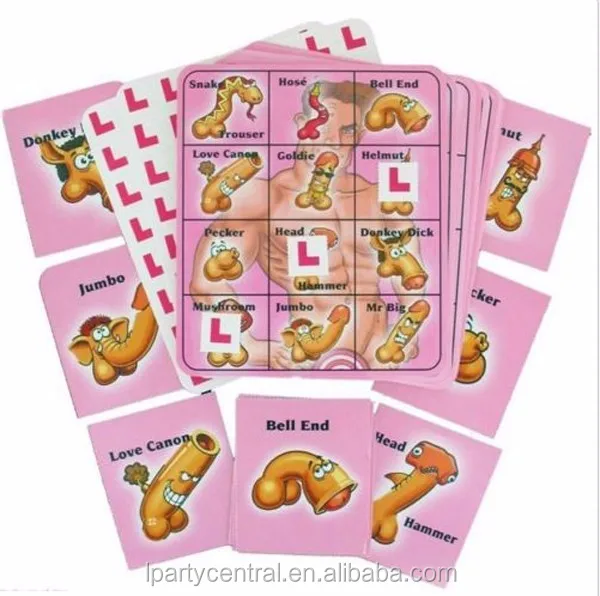 
Hen Party Willy Bingo Playing Cards Game LP3124 