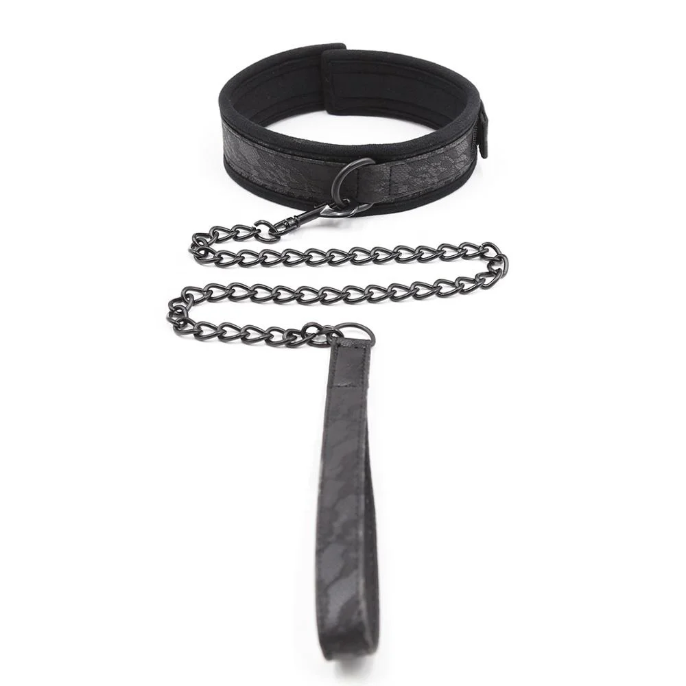 Wholesale Price Fetish Slave Sex Toys For Women Bondage Sex Collar Pig Leather Collars Adult BDSM Bondage collar Sex Toys