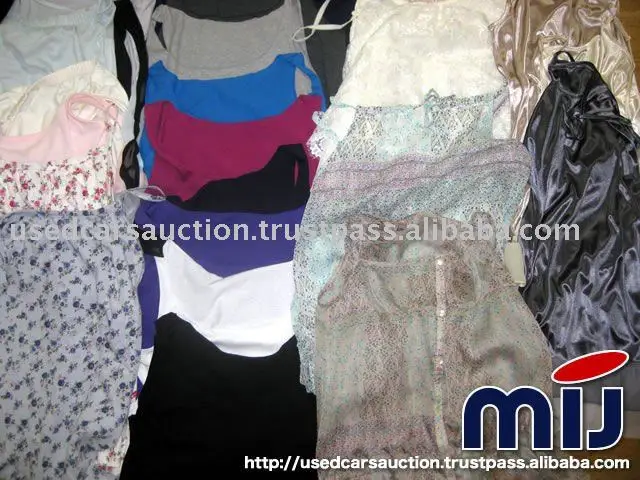 Тропическая Смешанная использованная одежда, распродажа оптом, одежда из Японии