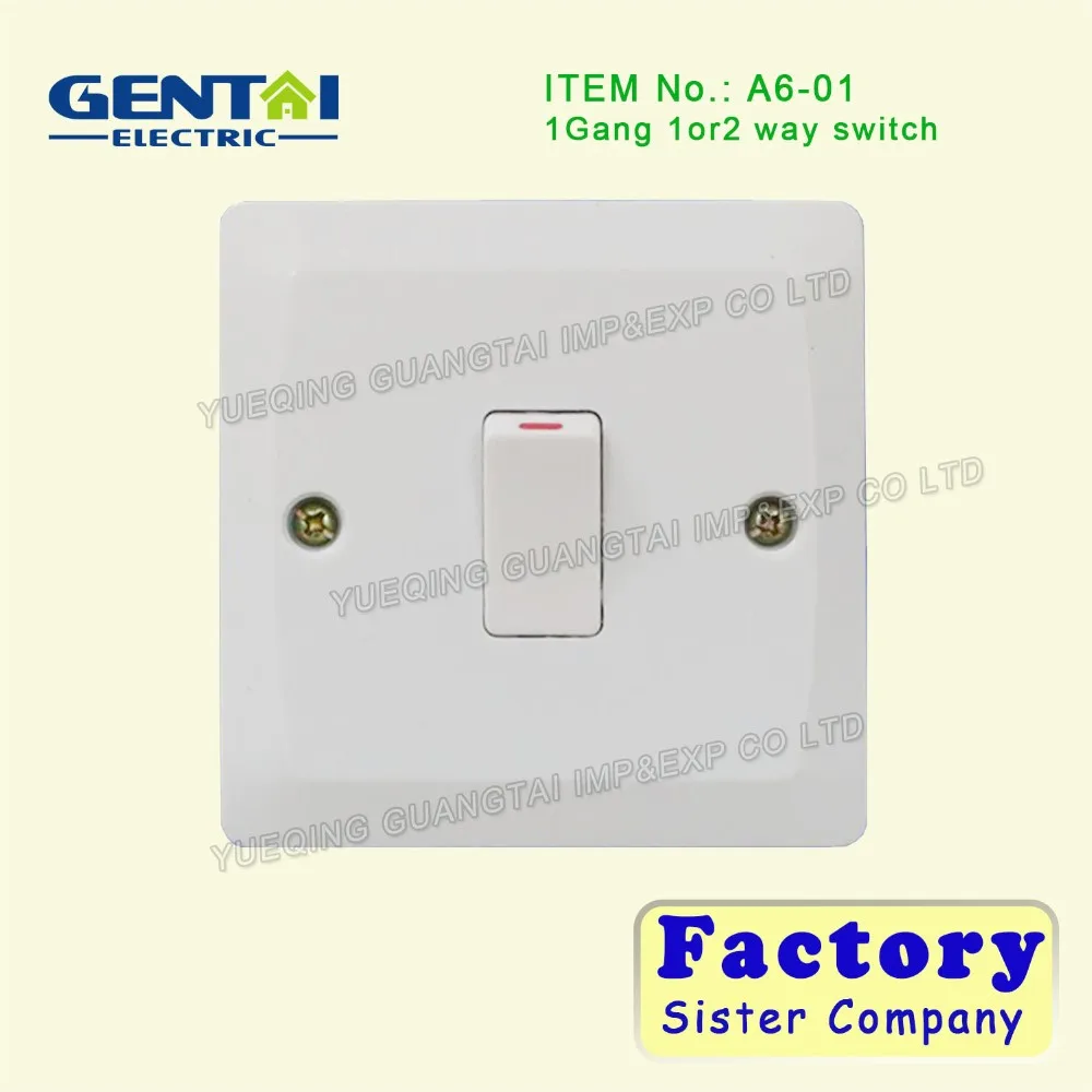 High Quality 3gang 2way 10A Bakelite electrical wall switch