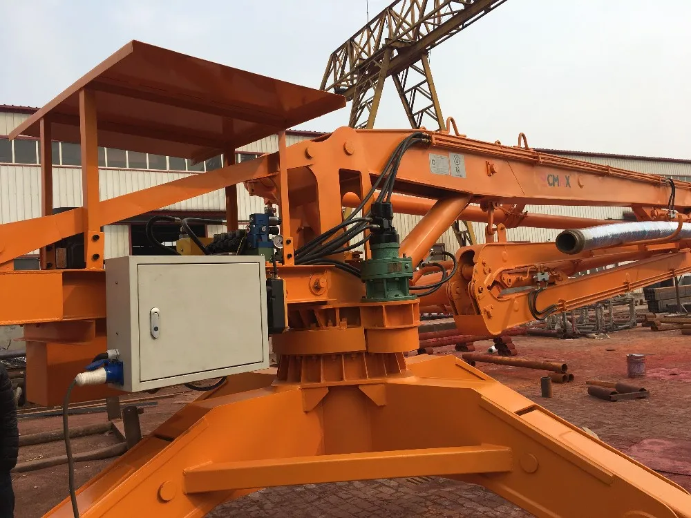 Factory 2020 Hot sale Mobile Hydraulic  HGY series 18M Concrete Dispenser mobile Concrete lattice tower Electrical placing boom