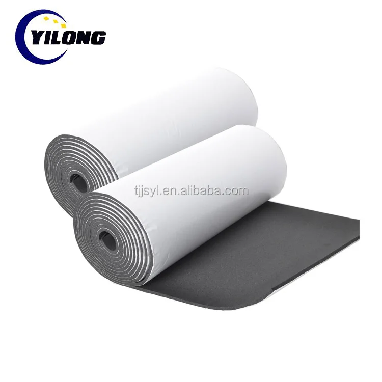 Foil liners sound deadening mat foam rubber pad roll material