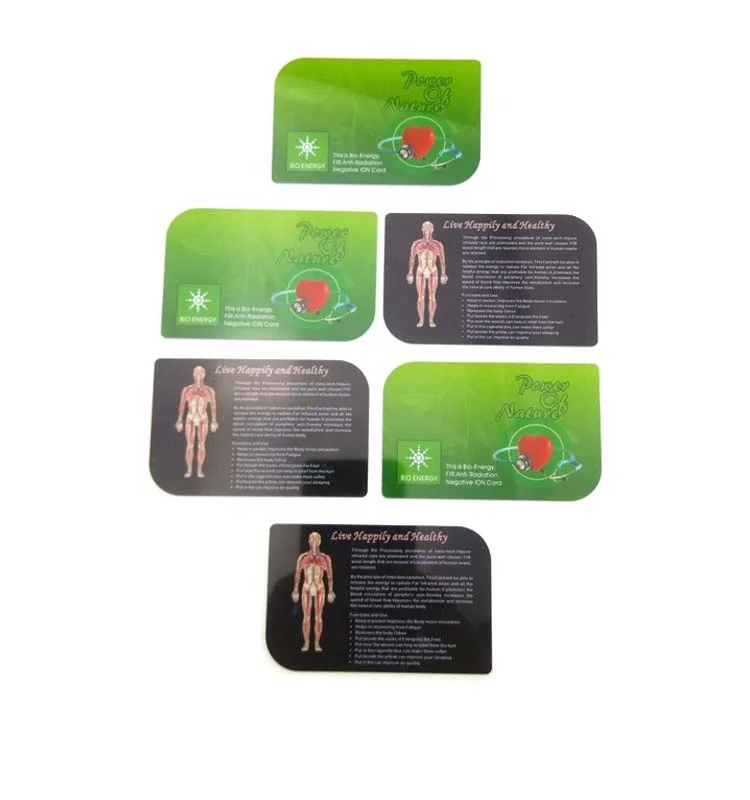 BIO quantum science energy card/ FIR energy card/ OEM health care card