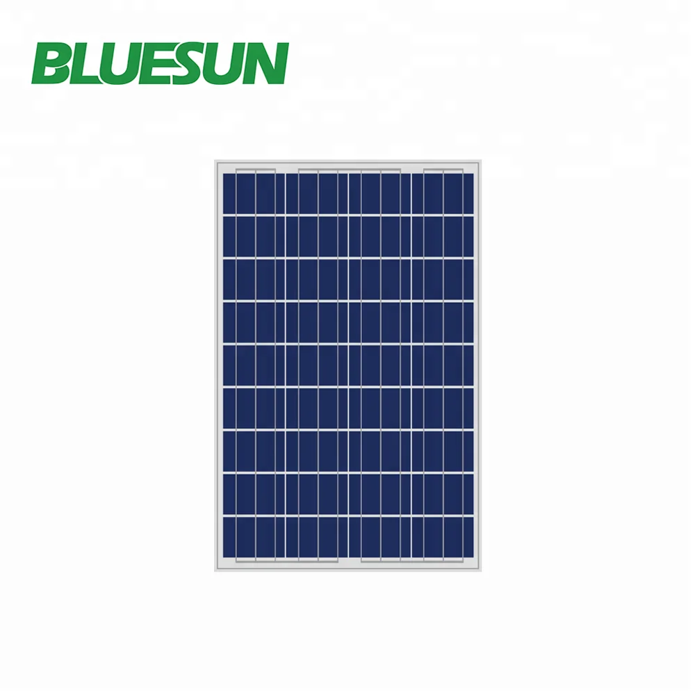 Bluesun 80 watt photovoltaic solar panel 80 w poly solar module 75w