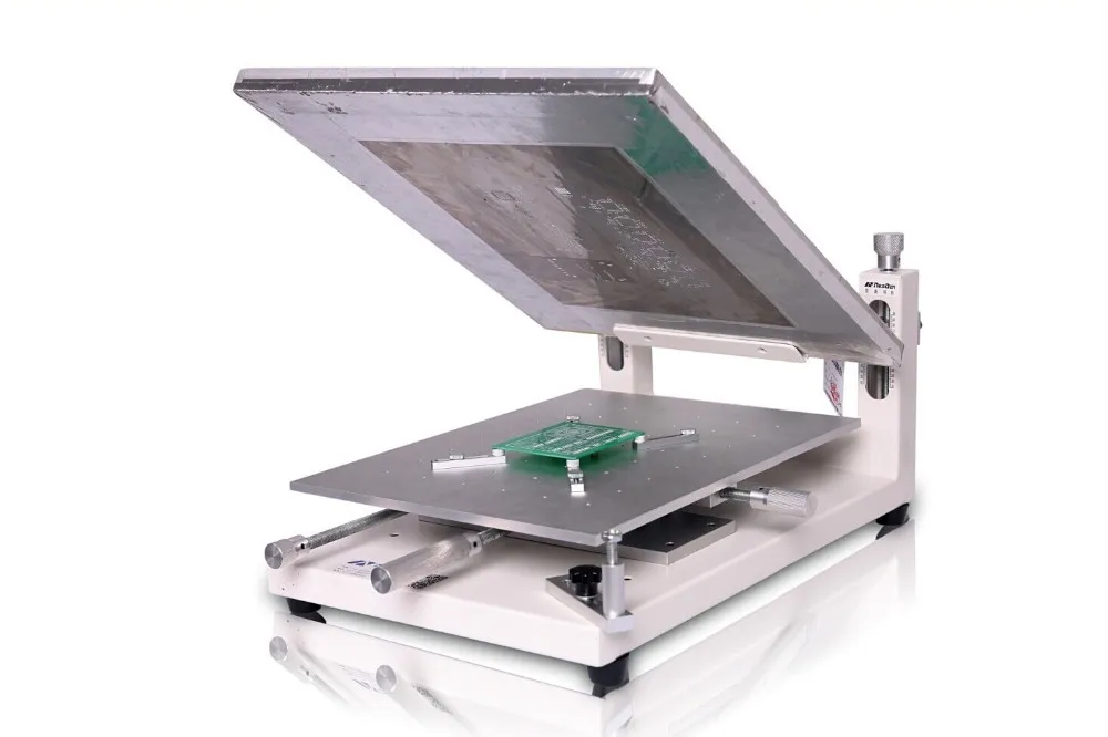 The manual solder printer PM3040 with good quality and easy operation, pcb paste printer , SMT production machine