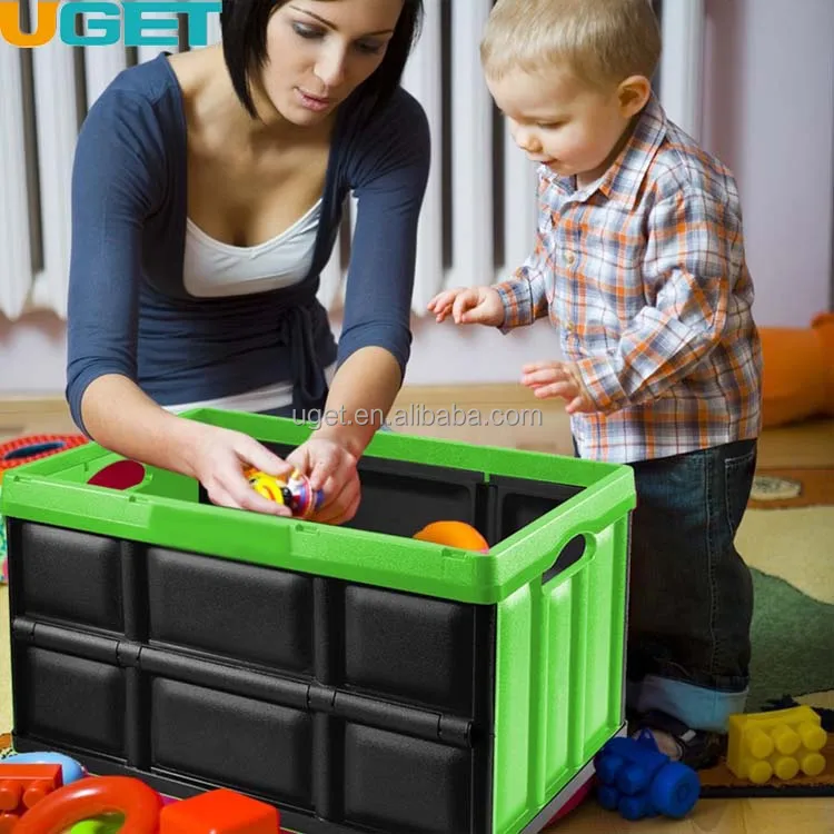 
Modern Promotional Plastic Collapsible Storage Box For Warehouse 