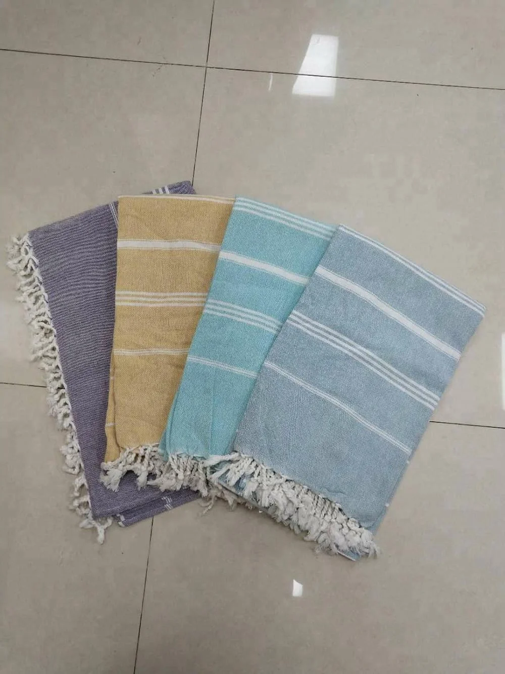 High quality bamboo cotton hand fouta turkish linen towel