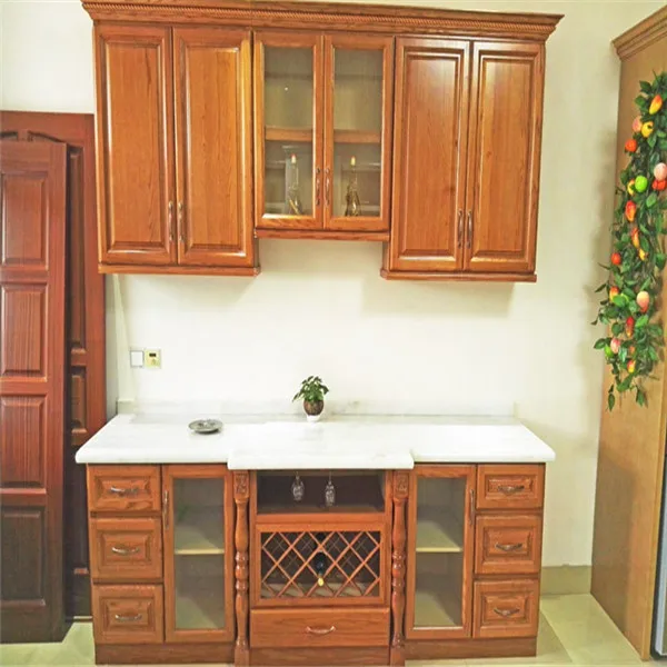
Advanced Technology Top Quality Solid Wood Kitchen Cabinet 