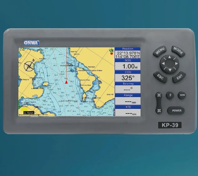 7 inch Color LCD display Marine GPS Chartplotter Support C-Map SD card