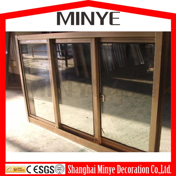 unbreakable glass aluminum window for house