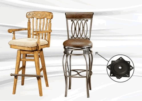 A14 High Quality Metal Rotate Plate Chair Mechanism/Bearing Swivel turntable mechanism