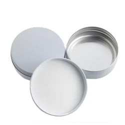 Low MOQ 120ml 4 oz Tall Tin Cans Empty Round Metal Tin In Stock (NAL01-120B)