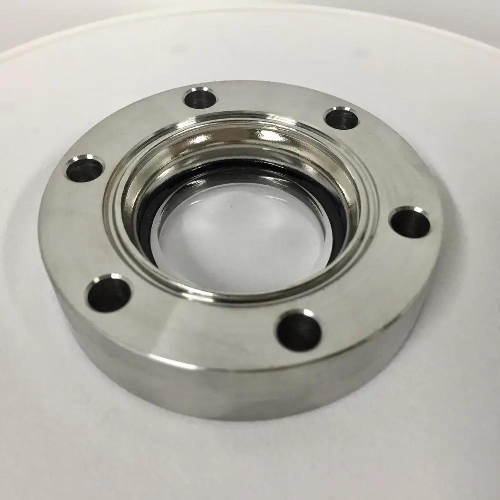 CF ultra-high Vacuum Conflat flange Glass Viewport flange